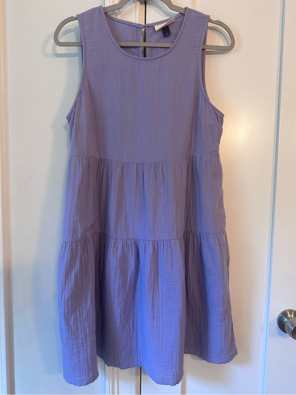 Universal Thread Lavender Tiered Sleeveless Dress